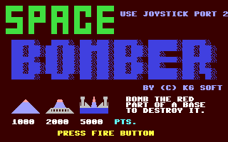 C64 GameBase Space_Bomber Keypunch_Software