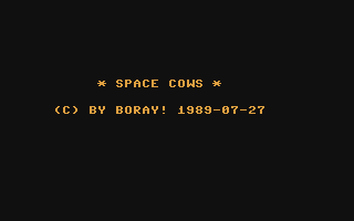C64 GameBase Space_Cows (Public_Domain) 1989