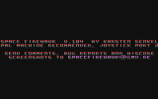 C64 GameBase Space_Firehawk (Public_Domain) 2021