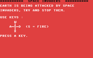 C64 GameBase Space_Invaders Robtek_Ltd. 1986
