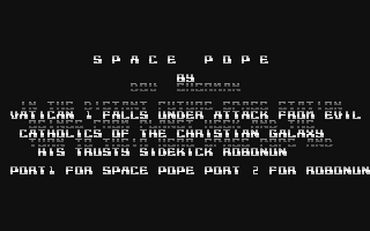 C64 GameBase Space_Pope (Created_with_SEUCK) 2013