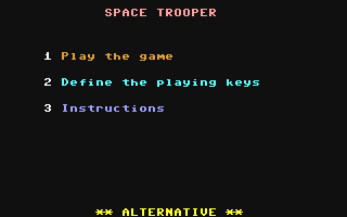 C64 GameBase Space_Trooper Alternative_Software