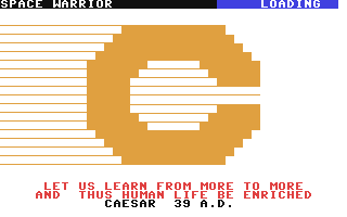 C64 GameBase Space_Warrior Caesar_Software