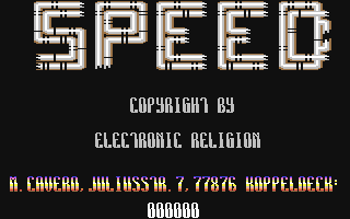 C64 GameBase Speed (Public_Domain) 1995