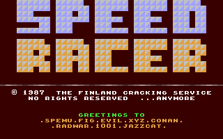 C64 GameBase Speed_Racer (Not_Published) 1987