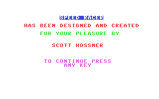 C64 GameBase Speed_Racer