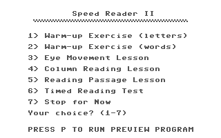 C64 GameBase Speed_Reader_II Davidson_&_Associates,_Inc. 1983