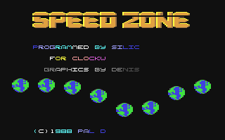 C64 GameBase Speed_Zone Mastertronic 1989