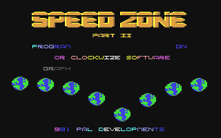 C64 GameBase Speed_Zone_II PAL_Developments 1991