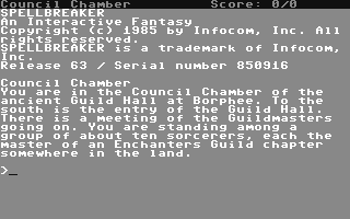 C64 GameBase Spellbreaker Infocom 1985