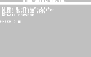 C64 GameBase Spelling_System_Drill Micro_Systems_Specialties/Commander 1983