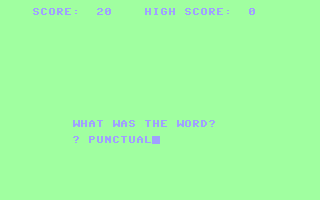 C64 GameBase Spelling_Test Granada_Publishing_Ltd. 1984