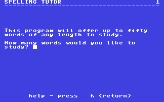 C64 GameBase Spelling_Tutor Commodore_Educational_Software