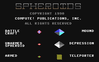 C64 GameBase Spheroids COMPUTE!_Publications,_Inc./COMPUTE!'s_Gazette 1990