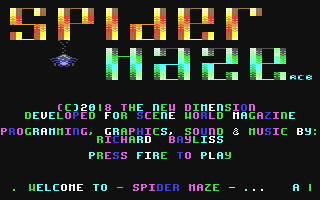 C64 GameBase Spider_Maze The_New_Dimension_(TND) 2018