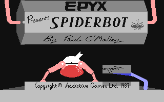 C64 GameBase Spiderbot Epyx 1987
