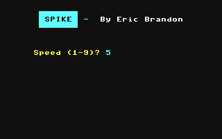 C64 GameBase Spike COMPUTE!_Publications,_Inc./COMPUTE!'s_Gazette 1983