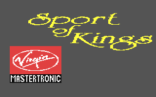 C64 GameBase Sport_of_Kings Virgin_Mastertronic 1990