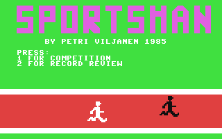 C64 GameBase Sportsman MikroBitti 1985