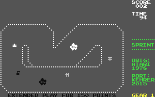 C64 GameBase Sprint_I (Public_Domain) 2015