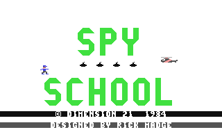 C64 GameBase Spy_School QBIT/Essential_Consultants_Ltd. 1984