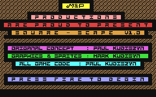 C64 GameBase Square-Scape M&P_Software 1994