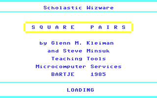 C64 GameBase Square_Pairs Scholastic,_Inc. 1985