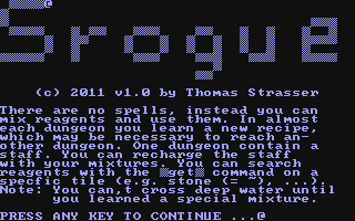 C64 GameBase Srogue (Public_Domain) 2011