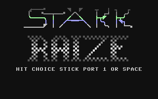 C64 GameBase Stakk_Raize (Public_Domain) 2009