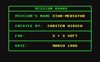 C64 GameBase Star-Mercator S+S_Soft_Vertriebs_GmbH 1986