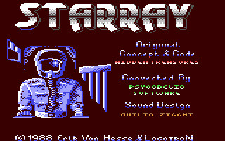 C64 GameBase StarRay Logotron 1989