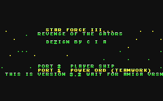 C64 GameBase Star_Force_III_-_Revenge_of_the_Gators (Created_with_SEUCK) 1991