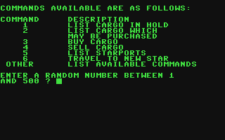 C64 GameBase Star_Merchant Creative_Computing 1984