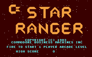 C64 GameBase Star_Ranger Commodore 1983