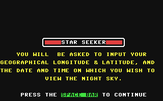 C64 GameBase Star_Seeker Mirrorsoft_Ltd. 1985