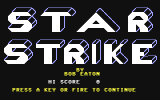 C64 GameBase Star_Strike Ahoy!/Ion_International,_Inc. 1986