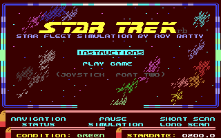 C64 GameBase Star_Trek (Public_Domain) 2001