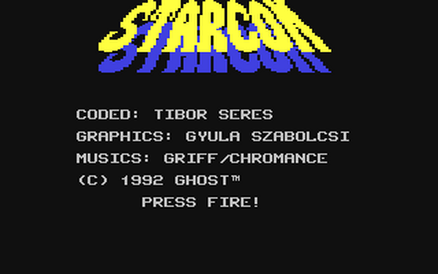 C64 GameBase Starcom Ghost 1992