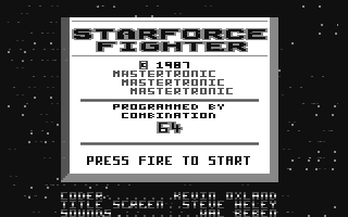 C64 GameBase Starforce_Fighter Mastertronic 1987