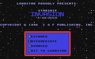 C64 GameBase Starship_Invasion Loadstar/J_&_F_Publishing,_Inc. 1996