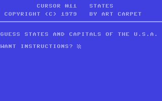 C64 GameBase States The_Code_Works/CURSOR 1979