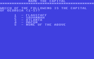 C64 GameBase States,_Capitals_and_Cities Tab_Books,_Inc. 1985