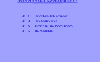 C64 GameBase Statyettens_Förbannelse Micke_Persson 1988