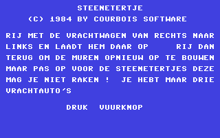 C64 GameBase Steenetertje Courbois_Software 1984