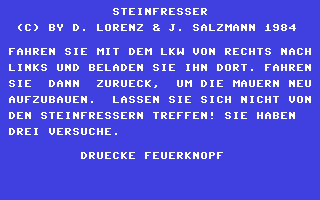 C64 GameBase Steinfresser Roeske_Verlag/Compute_mit 1984