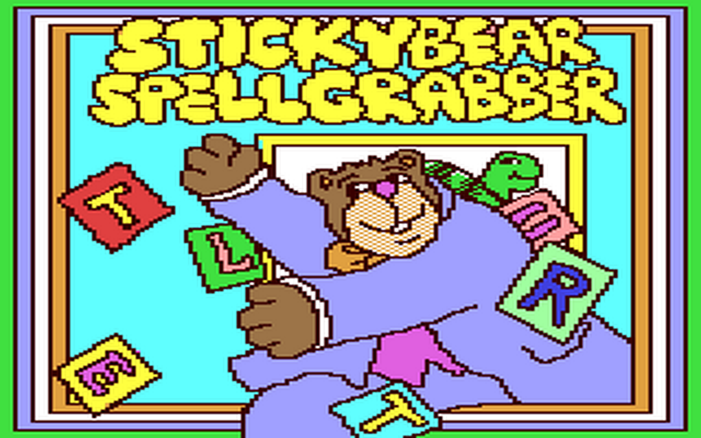C64 GameBase Stickybear_Spellgrabber Weekly_Reader/Optimum_Resource,_Inc. 1984