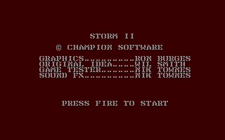C64 GameBase Storm_II Champion_Software 1992