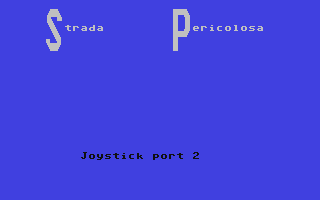 C64 GameBase Strada_Pericolosa Pubblirome/Game_2000 1985