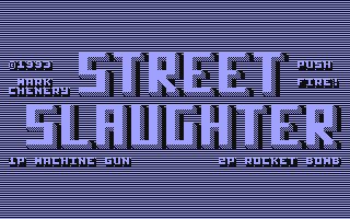 C64 GameBase Street_Slaughter Binary_Zone_PD 1993