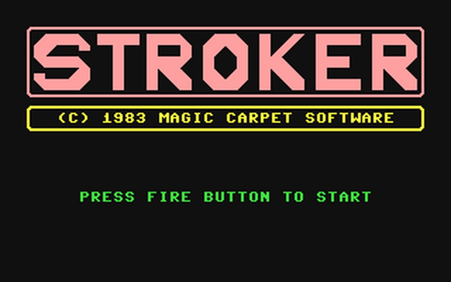 C64 GameBase Stroker Magic_Carpet_Software 1983